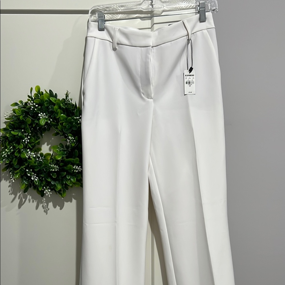 Elegant Express White Women's Pants